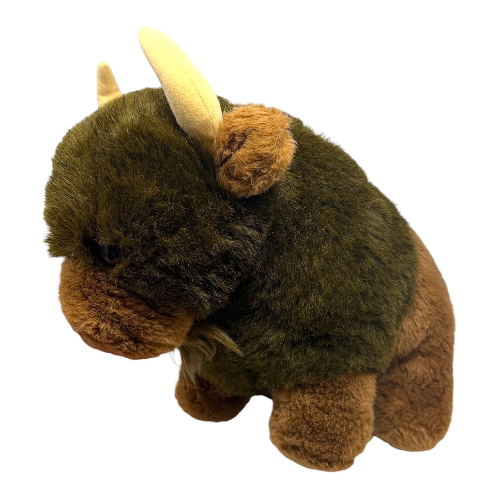 Vintage 1994 Giant Star Yellowstone Park Buffalo Plush Stuffed Animal Bison Tag